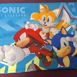 Sonic The Hedgehog Standard Size Pillowcase